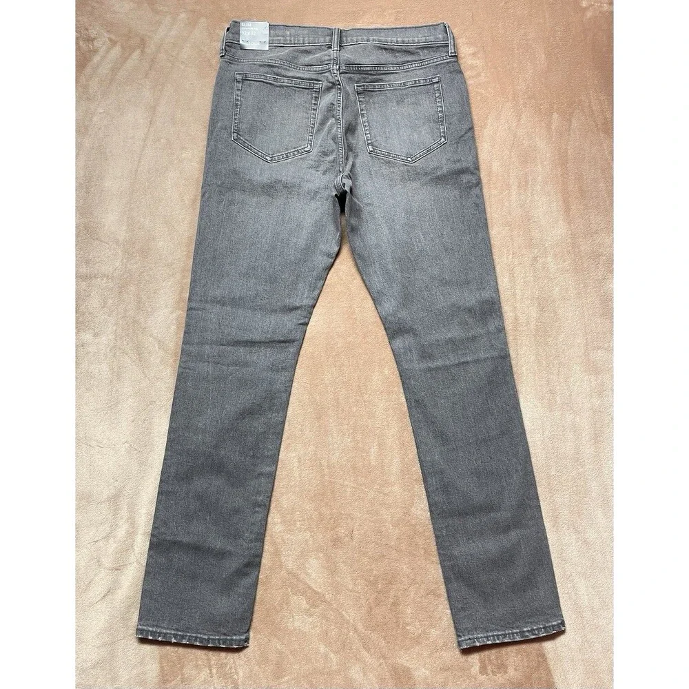 J. Crew Slim Signature Flex Men's Grey Jeans Size 32x32